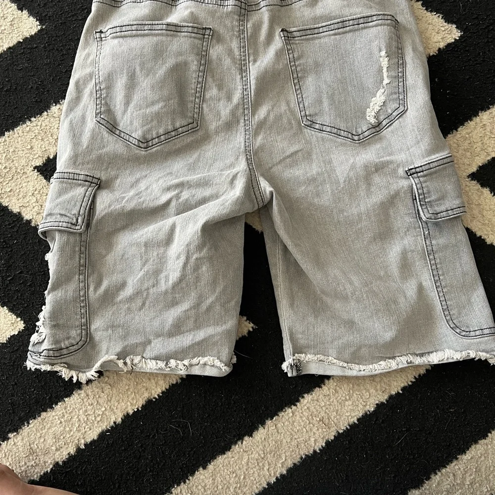 SHEIN gray shorts - Picture 2 of 3